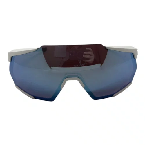 ÓCULOS ESPORTIVO 100% RACETRAP MATTE WHITE HIPER BLUE LENS