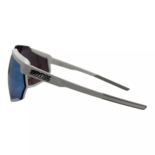 ÓCULOS ESPORTIVO 100% RACETRAP MATTE WHITE HIPER BLUE LENS