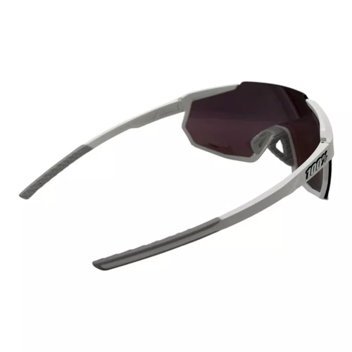 ÓCULOS ESPORTIVO 100% RACETRAP MATTE WHITE HIPER BLUE LENS