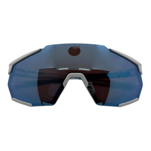 ÓCULOS ESPORTIVO 100% RACETRAP MOVISTAR TEAM WHITE BLUE LENS