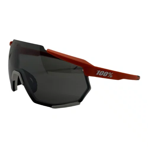 ÓCULOS ESPORTIVO 100% RACETRAP SOFT TACT OXYFIRE BLACK LENS