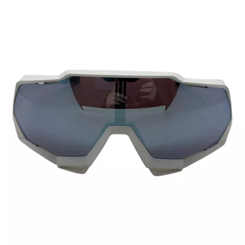ÓCULOS ESPORTIVO 100% SPEEDTRAP MATTE WHITE HIPER BLUE LENS