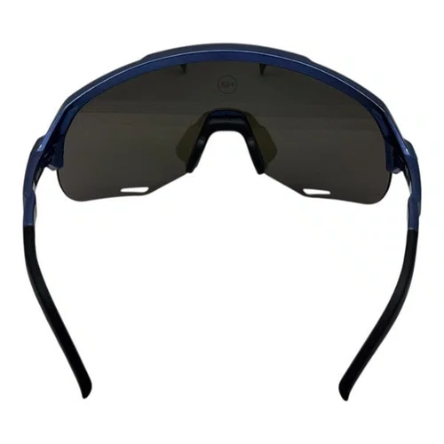 OCULOS ESPORTIVO HB EDGE R SILVER LIGHT BLUE LENTE ORANGE CH