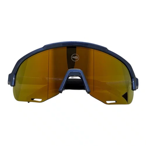 OCULOS ESPORTIVO HB EDGE R SILVER LIGHT BLUE LENTE ORANGE CH