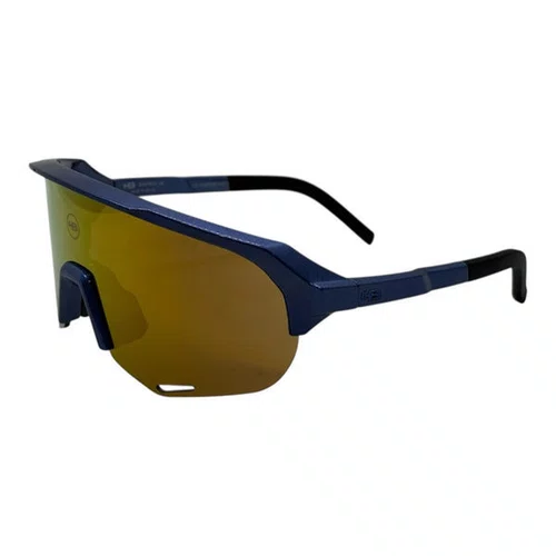 OCULOS ESPORTIVO HB EDGE R SILVER LIGHT BLUE LENTE ORANGE CH
