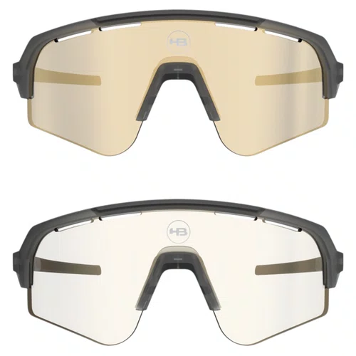 OCULOS ESPORTIVO HB EDGE S M. DARK BLUISH FOTOCROMATICO GOLD