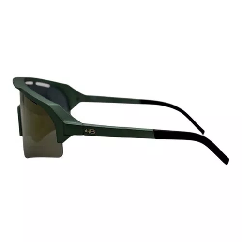 OCULOS ESPORTIVO HB EDGE S M METALLIC GREEN LENTE GOLD CHROM