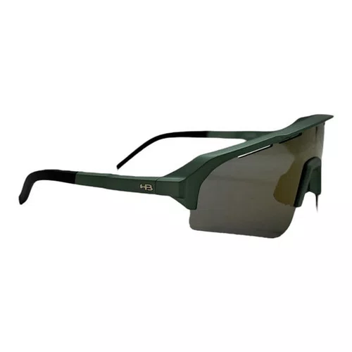 OCULOS ESPORTIVO HB EDGE S M METALLIC GREEN LENTE GOLD CHROM
