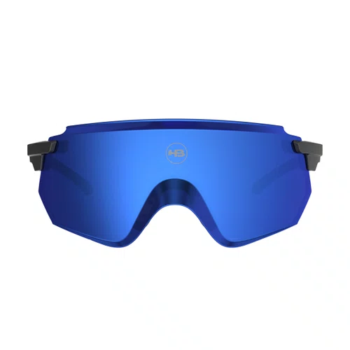 OCULOS ESPORTIVO HB FLARE MATTE BLACK LENTE BLUE CHROME