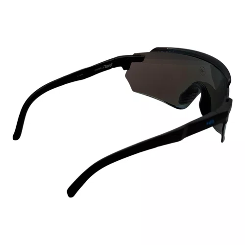 OCULOS ESPORTIVO HB FLARE MATTE BLACK LENTE BLUE CHROME