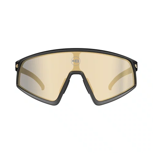 OCULOS ESPORTIVO HB ION MATTE BLACK LENTE GOLD CHROME