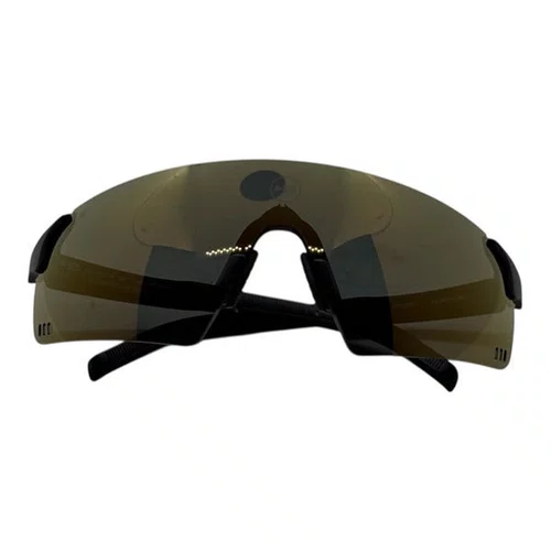 OCULOS ESPORTIVO HB QUAD R 2.0 MATTE BLACK LENTE GOLD CHROME