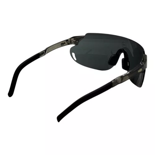 OCULOS ESPORTIVO HB QUAD Z 2.0 GLOSS ONYX GOLD LENTE CHROME
