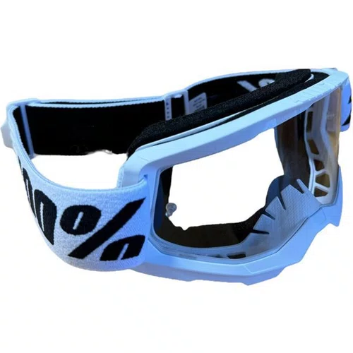 OCULOS GOGGLE 100% STRATA 2 BLACK DOWNHILL/MOTOCROSS