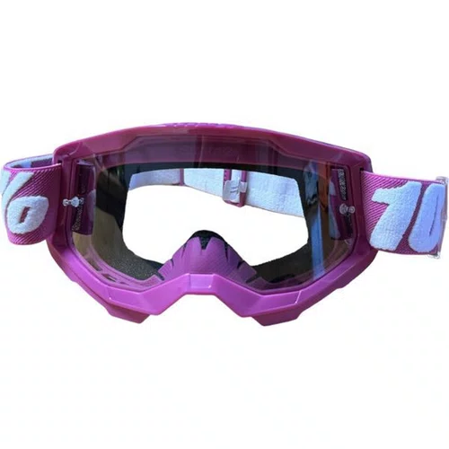 OCULOS GOGGLE 100% STRATA 2 ROSA DOWNHILL/MOTOCROSS