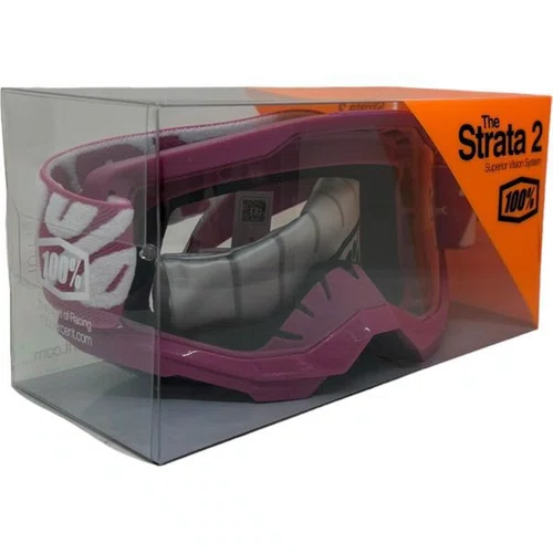 OCULOS GOGGLE 100% STRATA 2 ROSA DOWNHILL/MOTOCROSS