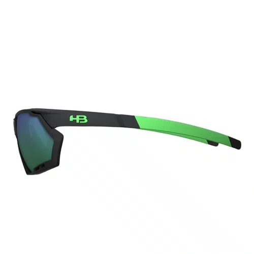 ÓCULOS HB RUSH M BLACK D GREEN/CHROME