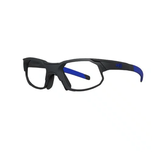 ÓCULOS HB RUSH MATTE GRAPHITE BLUE CHROME