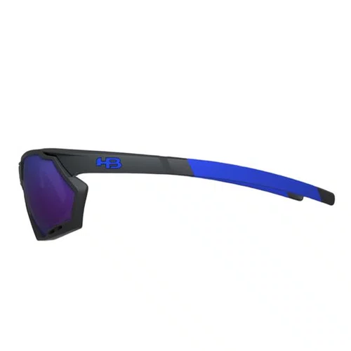 ÓCULOS HB RUSH MATTE GRAPHITE BLUE CHROME