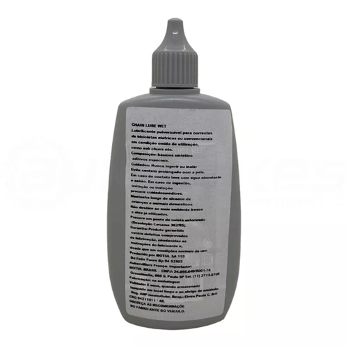 OLEO LUBRIFICANTE MOTUL UMIDO P/ CORRENTE DE BICICLETA 100 M