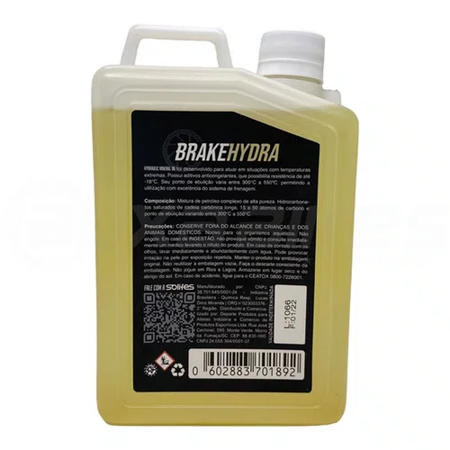 OLEO MINERAL SOLIFES P/FREIO A DISCO HIDRAULICO 1L