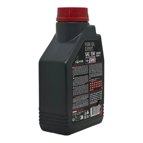 OLEO SUSPENSAO BICICLETA MOTUL EXPERT MEDIUM/HEAVY 15W 1L