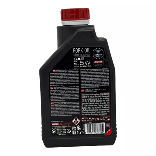 OLEO SUSPENSAO BICICLETA MOTUL FACTORY LINE VERY LIGHT 2.5W 