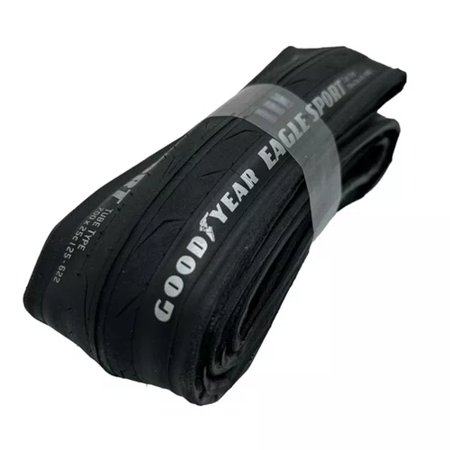 PAR PNEUS SPEED GOODYEAR EAGLE SPORT TUBE TYPE PRETO 700X25