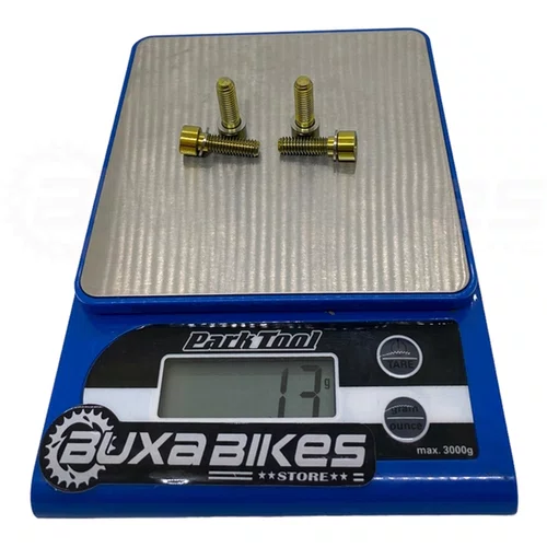 PARAFUSO TITANIO ARSTOP BIKE P/ PINÇA DE FREIO 4UN DOURADO