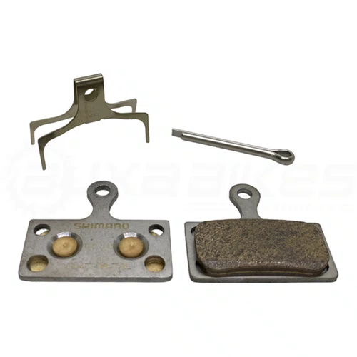 PASTILHA DE FREIO SHIMANO G04TI SLX XT TITANIO METALICA