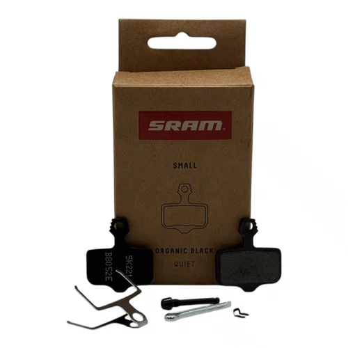 PASTILHA DE FREIO SRAM ELIXIR/DB/LEVEL AÇO ORGANIC BLACK
