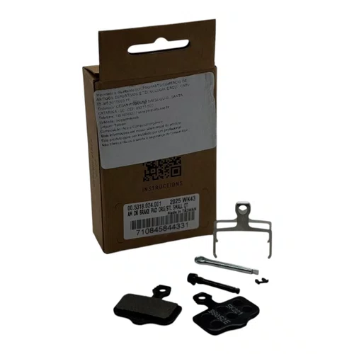 PASTILHA DE FREIO SRAM ELIXIR/DB/LEVEL AÇO ORGANIC BLACK