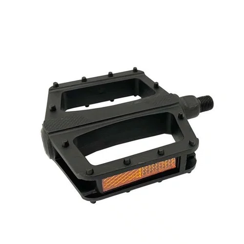 PEDAL 1/2 PLATAFORMA METALCICLO PLASTICO S/ESFERA PRETO