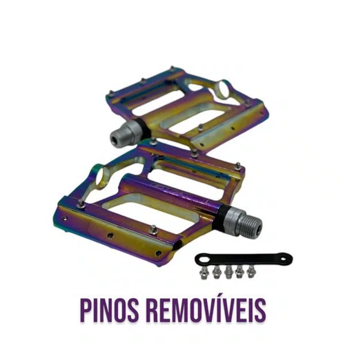 PEDAL CAMALEAO GTA ALUMINIO ROSCA GROSSA ROLAMENTO SELADO
