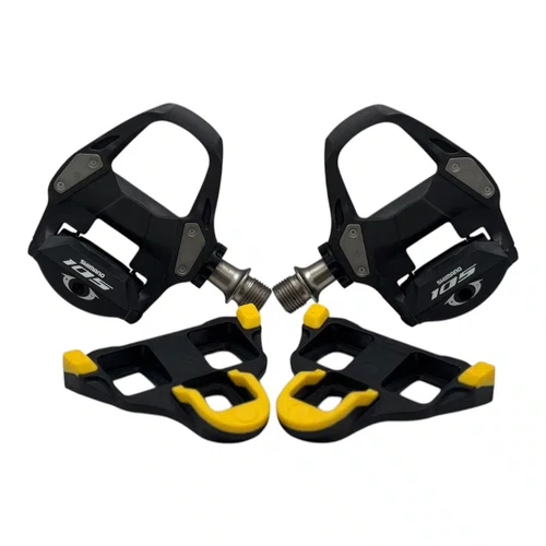 PEDAL CLIP SPEED SHIMANO 105 PD-R7000 CARBONO COM TAQUINHOS