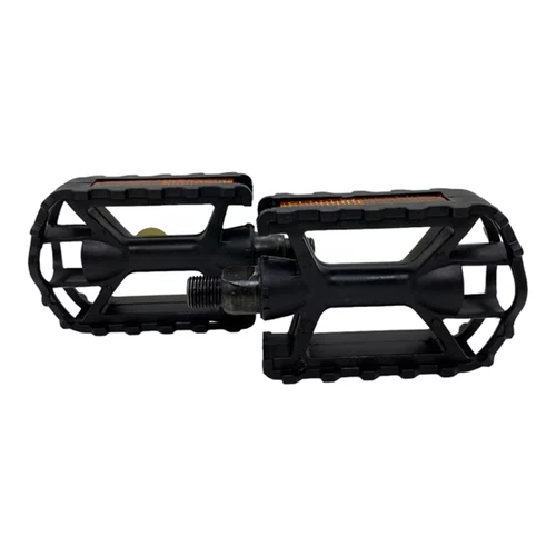 PEDAL MTB 1/2 ROSCA FINA PLASTICO PRETO