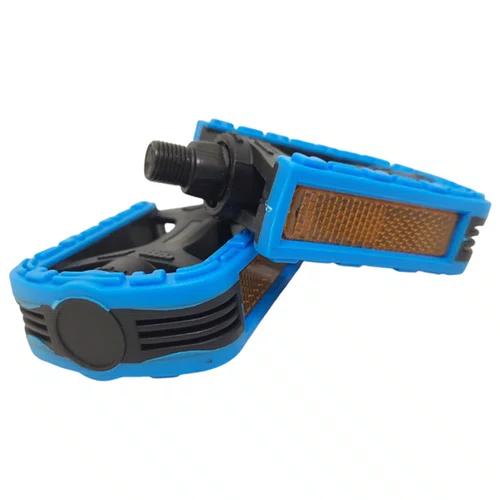PEDAL ROSCA FINA BICOLOR YAMADA P617 PRETO/AZUL