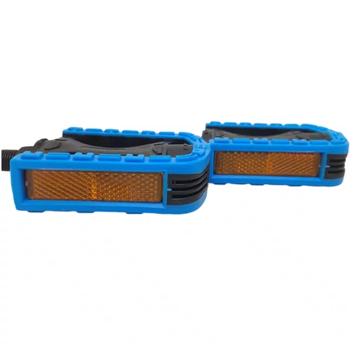 PEDAL ROSCA FINA BICOLOR YAMADA P617 PRETO/AZUL