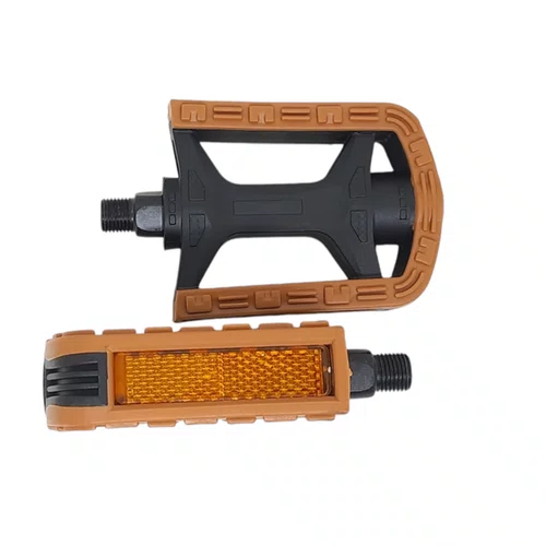 PEDAL ROSCA FINA BICOLOR YAMADA P617 PRETO/MARROM