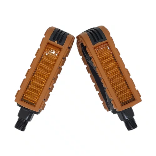 PEDAL ROSCA FINA BICOLOR YAMADA P617 PRETO/MARROM
