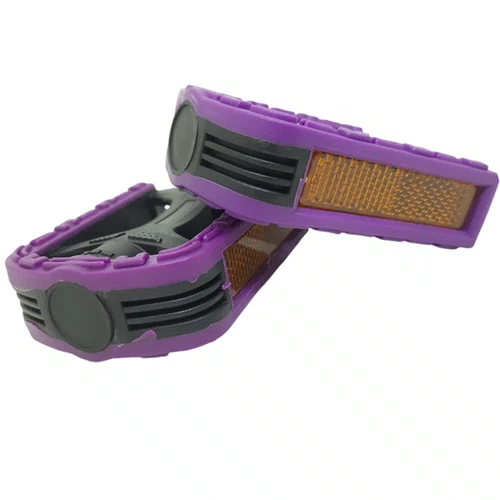 PEDAL ROSCA FINA BICOLOR YAMADA P617 PRETO/ROSA