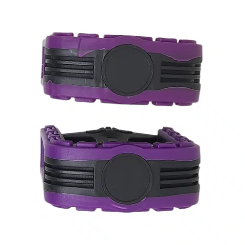 PEDAL ROSCA FINA BICOLOR YAMADA P617 PRETO/ROSA