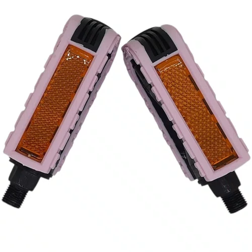 PEDAL ROSCA FINA BICOLOR YAMADA P617 PRETO/ROSA