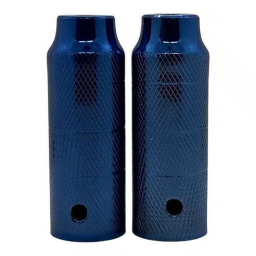 PEDANA/TROLHA AZUL GROSSA AÇO ABSOLUTE WHEELING/GRAU/BMX