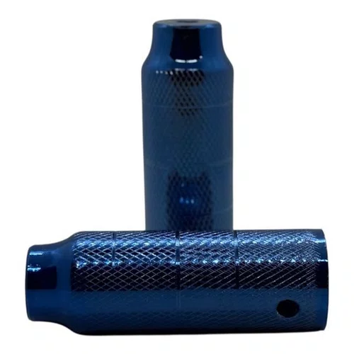 PEDANA/TROLHA AZUL GROSSA AÇO ABSOLUTE WHEELING/GRAU/BMX
