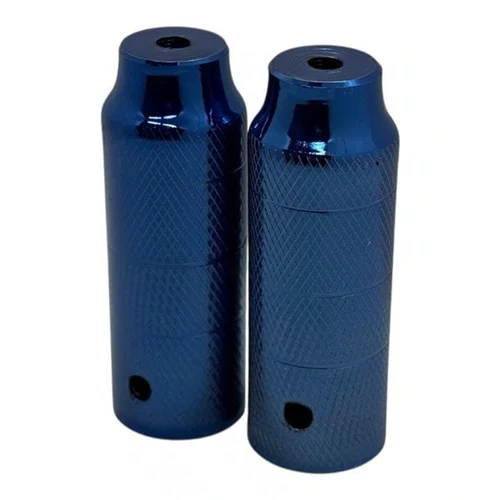 PEDANA/TROLHA AZUL GROSSA AÇO ABSOLUTE WHEELING/GRAU/BMX