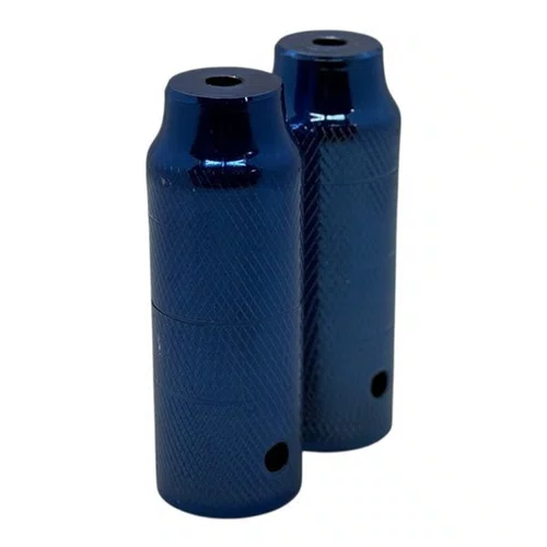 PEDANA/TROLHA AZUL GROSSA AÇO ABSOLUTE WHEELING/GRAU/BMX