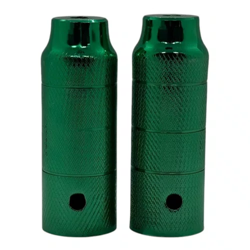 PEDANA/TROLHA VERDE GROSSA AÇO ABSOLUTE WHEELING/GRAU/BMX