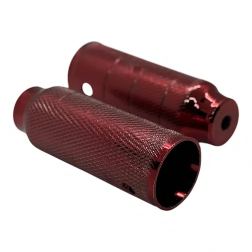 PEDANA/TROLHA VERMELHO GROSSA AÇO ABSOLUTE WHEELING/GRAU/BMX