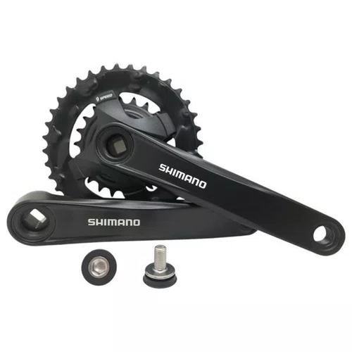 PEDIVELA DUPLO SHIMANO ALTUS FC-MT101 22/36D 175MM 9V/18V